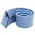 Louis Vuitton Monogram Silk Men's Tie Blue - view 2