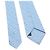 Louis Vuitton Monogram Silk Men's Tie Blue - view 4