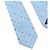 Louis Vuitton Monogram Silk Men's Tie Blue - view 5
