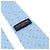Louis Vuitton Monogram Silk Men's Tie Blue - view 6