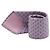 Hermès Purple Wave Dot Pattern Silk Men's Tie - view 2