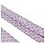 Hermès Purple Wave Dot Pattern Silk Men's Tie - view 4