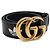 Marmont Gucci Buckle Men's Leather Belt Black - view 3
