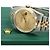 Rolex Relógio Datejust Masculino Combi Champagne Gold Original Diamond Dourado - vista 24