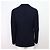 Louis Vuitton Blazer classico in lino blu navy da uomo - vista 4