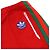 Gucci Pantaloni della tuta da uomo in cotone e poliestere rosso con patch logo - vista 6