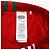 Gucci Pantaloni della tuta da uomo in cotone e poliestere rosso con patch logo - vista 8