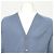 Hermès Hellblauer Herren-Cardigan aus Kaschmir-Seiden-Mischung - Ansicht 2