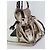 Burberry Grande borsa a tracolla D'oro - vista 3