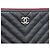 Chanel Clutch Chevron Large - vista 6