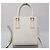 Prada Borsa tote a spalla in pelle Saffiano Bianco - vista 5