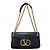 Valentino Borsa a Spalla Logo Rockstud Chain Argento