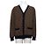 Gucci GG-Streifen-Wollcardigan Schwarz