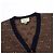 Gucci GG-Streifen-Wollcardigan Schwarz - Ansicht 5