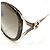Gucci Gafas de sol oversize con estampado de leopardo Castaño - vista 6