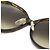 Gucci Gafas de sol oversize con estampado de leopardo Castaño - vista 7