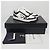 Prada Baskets en cuir perforé Downtown Noir - vue 2