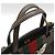 Gucci Borsa a mano e a spalla in pelle marrone con totem a farfalla di cristallo - vista 8