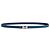 Hermès Mini hebilla de cinturón, correa de cuero reversible de doble cara Azul - vista 4
