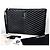 Saint Laurent Clutch trapuntata Large Nera Nero - vista 4