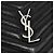 Saint Laurent Clutch trapuntata Large Nera Nero - vista 8