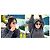 Tom Ford Occhiali da sole Oversized Square Metal Combination Asian Fit Multicolore - vista 3