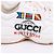 Gucci Sneakers Worldwide Patch Rhyton Bianco - vista 8
