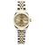 Rolex Datejust Combi Damen Uhr Original Ten Point Diamond Golden