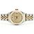 Rolex Datejust Combi Damen Uhr Original Ten Point Diamond Golden - Ansicht 18