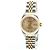 Rolex Datejust Combi Damen Uhr Original Ten Point Diamond Golden - Ansicht 8