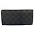 Louis Vuitton LV Black Brazza Wallet Damier Graphite Canvas Men's Long Wallet Brown