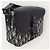 Dior Borsa Saddle con tracolla in jacquard Oblique beige e nero Marrone - vista 4
