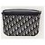 Dior Borsa Saddle con tracolla in jacquard Oblique beige e nero Marrone - vista 6