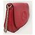 Gucci Borsa a tracolla in pelle con nappa rossa Soho con catena Rosso - vista 3