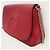 Gucci Borsa a tracolla in pelle con nappa rossa Soho con catena Rosso - vista 4
