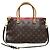 Louis Vuitton Borsa Tote Palace in Monogram Canvas Marrone