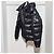Moncler Casaco Maya acolchoado com penas Preto - vista 2