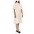 Burberry Refurbished Off White Kurzarm-Strukturkleid Weiß - Ansicht 3