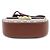 Gucci Borsa a tracolla e borsa crossbody GG Supreme Web Padlock Medium Marrone - vista 6