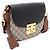 Gucci Borsa a tracolla e borsa crossbody GG Supreme Web Padlock Medium Marrone - vista 9