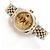 Rolex Lady Datejust Combination Damenuhr Original Ten Point Diamond Computer Dial Golden - Ansicht 20