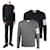 Thom Browne Gestreifter Strickpullover aus Merinowolle Braun  - Ansicht 1