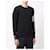 Thom Browne Gestreifter Strickpullover aus Merinowolle Braun  - Ansicht 4