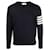 Thom Browne Gestreifter Strickpullover aus Merinowolle Braun  - Ansicht 9