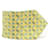 Hermès OA Silk Yellow Leaf Pattern Tie