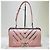 Chanel Borsa Boy Chevron Argento Serie Borsa a Spalla Medium Rosa - vista 2