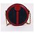 Gucci Borsa a tracolla Ophidia Round Mini Chain Rosso - vista 5