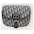 Dior Borsa Bobby Medium in Jacquard Oblique Blu - vista 2