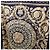 Medusa Versace Baroque Back Pattern Oversized Black Denim Jacket Blue - view 8