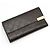 Gucci Portafoglio lungo marrone scuro Sima Sima con logo dorato - vista 3